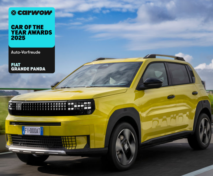 Fiat Grande Panda gewinnt beim „Carwow Car of the Year Award 2025“